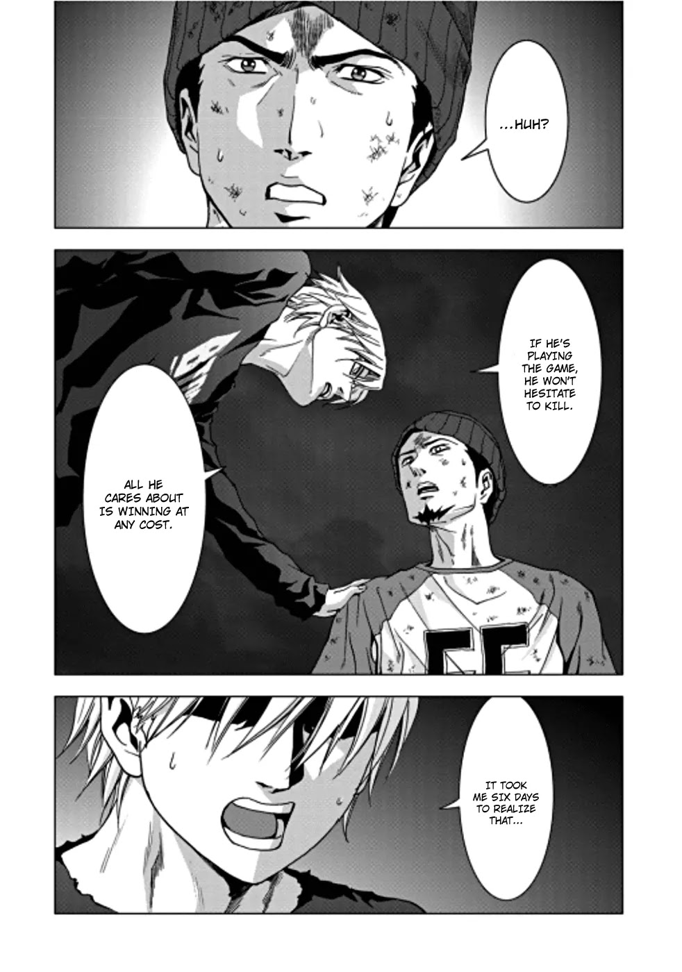 Btooom! Chapter 71 page 36 - Chapter 71: Killing Intent