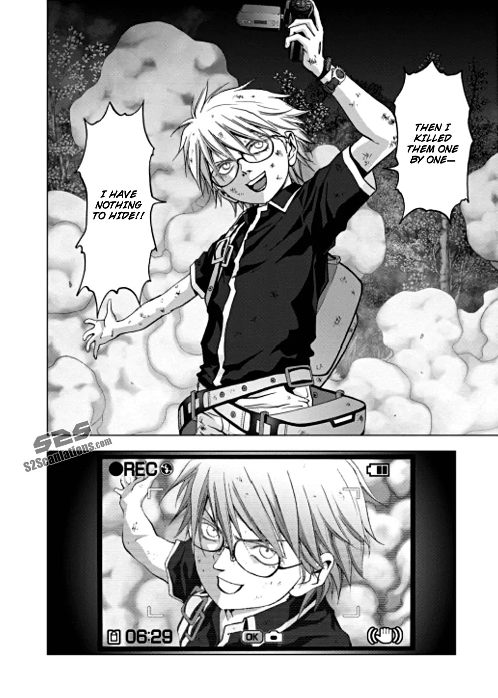Btooom! Chapter 71 page 5 - Chapter 71: Killing Intent