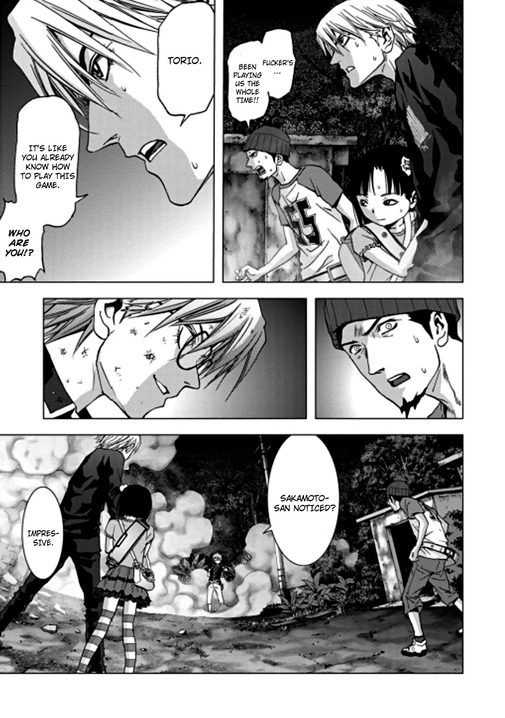 Btooom! Chapter 71 page 6 - Chapter 71: Killing Intent
