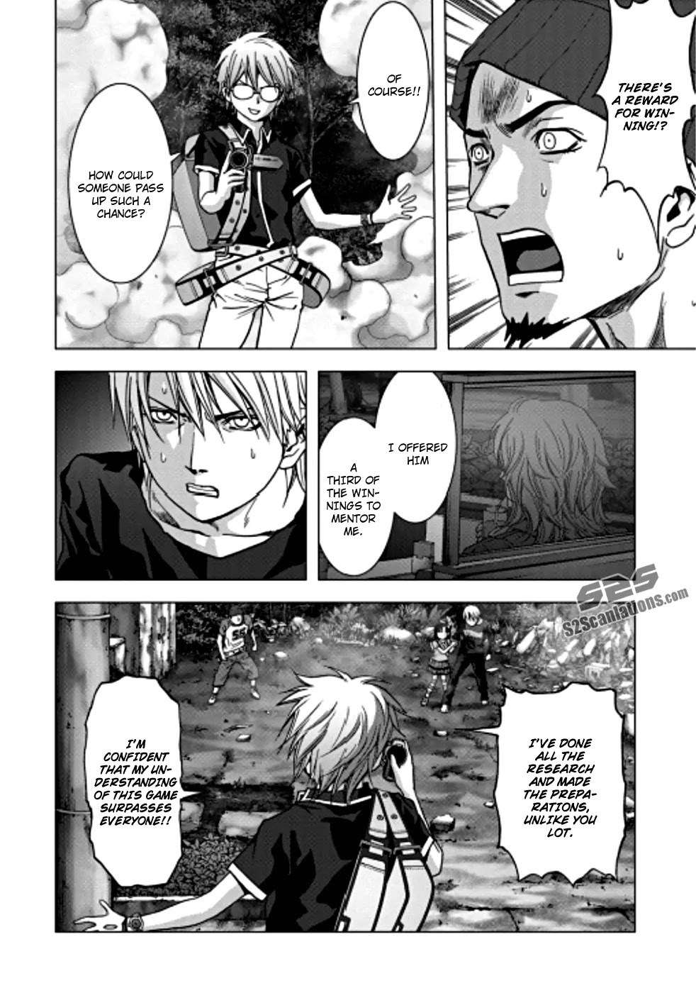 Btooom! Chapter 71 page 9 - Chapter 71: Killing Intent
