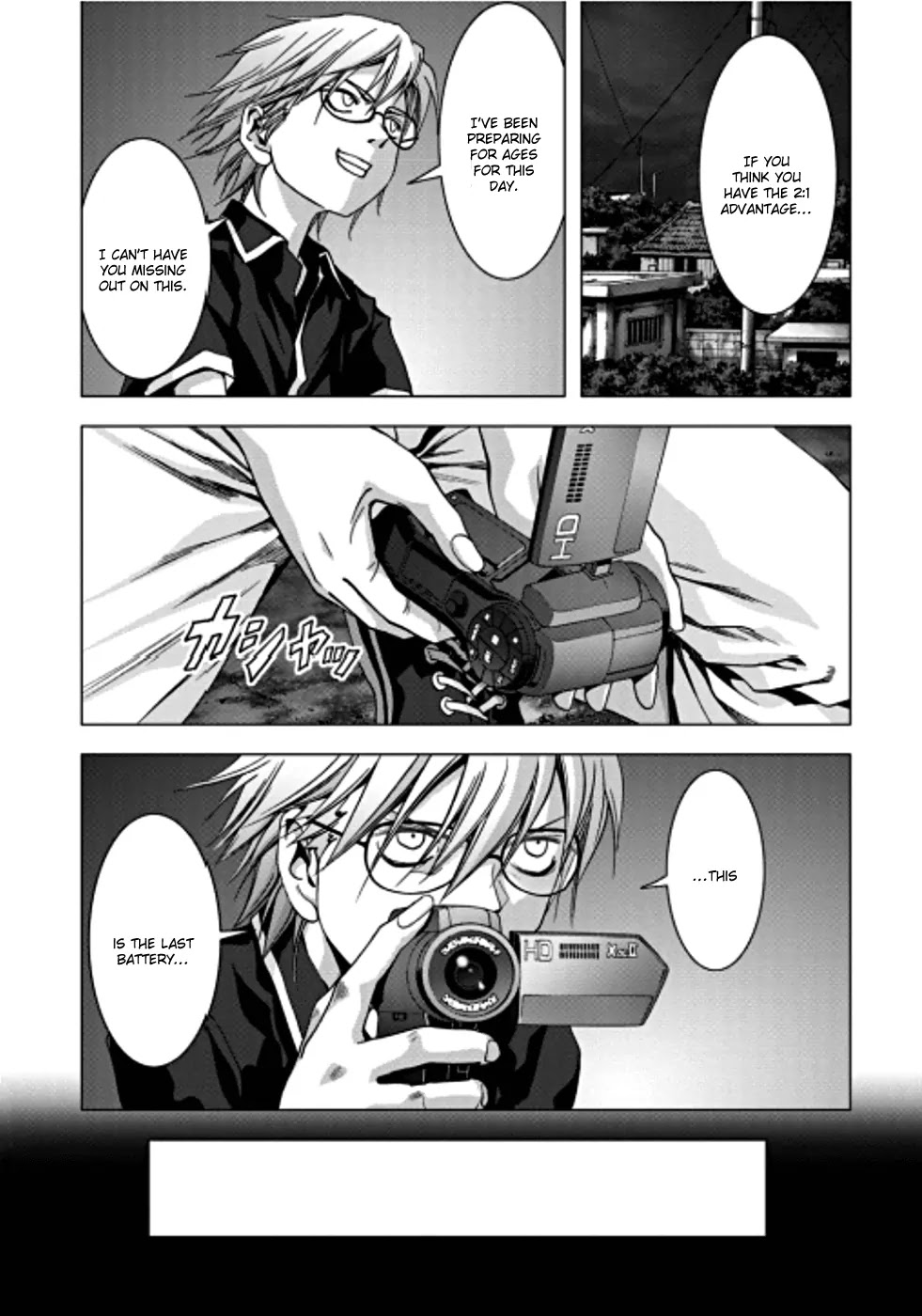 Btooom! Chapter 72 page 14 - Chapter 72: Cursed