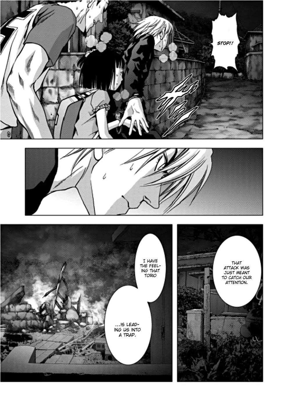Btooom! Chapter 72 page 4 - Chapter 72: Cursed