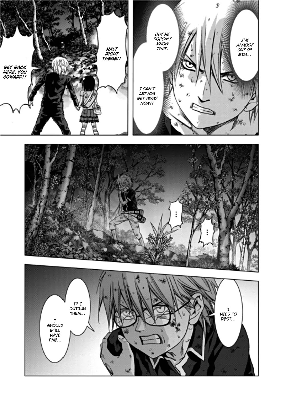 Btooom! Chapter 73 page 18 - Chapter 73: Dying Curse
