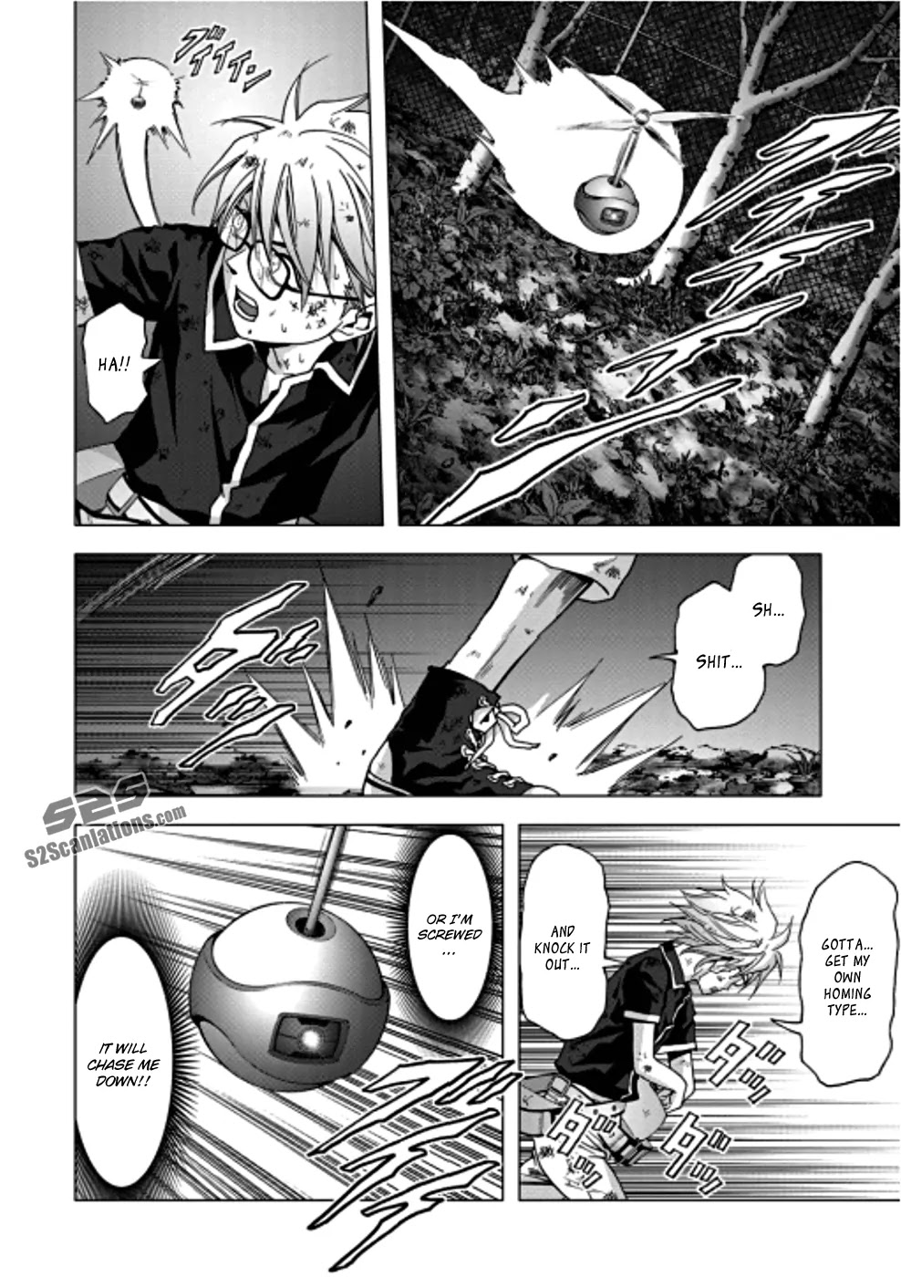 Btooom! Chapter 73 page 25 - Chapter 73: Dying Curse