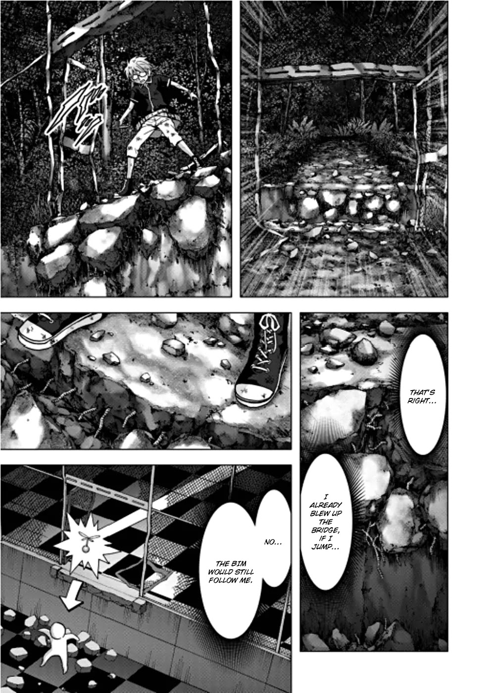 Btooom! Chapter 73 page 28 - Chapter 73: Dying Curse