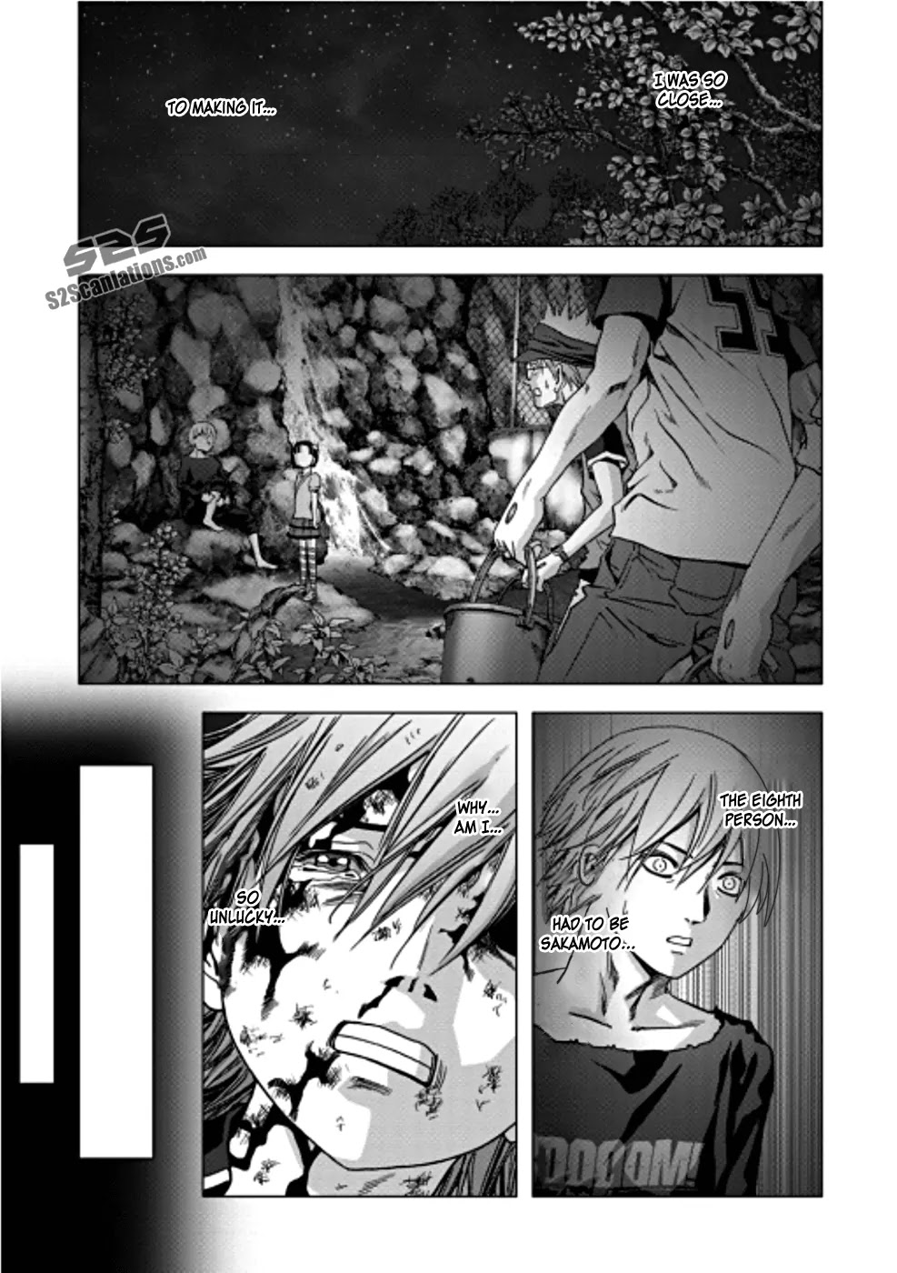 Btooom! Chapter 73 page 35 - Chapter 73: Dying Curse