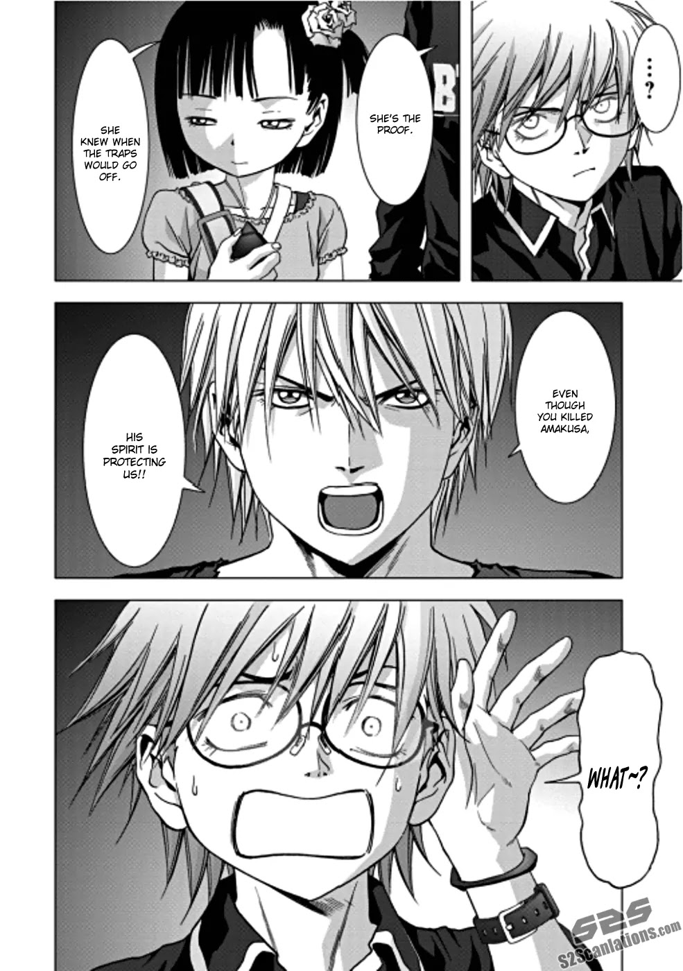 Btooom! Chapter 73 page 5 - Chapter 73: Dying Curse