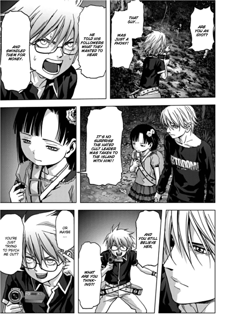 Btooom! Chapter 73 page 6 - Chapter 73: Dying Curse