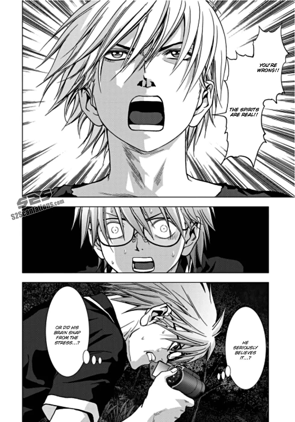Btooom! Chapter 73 page 7 - Chapter 73: Dying Curse