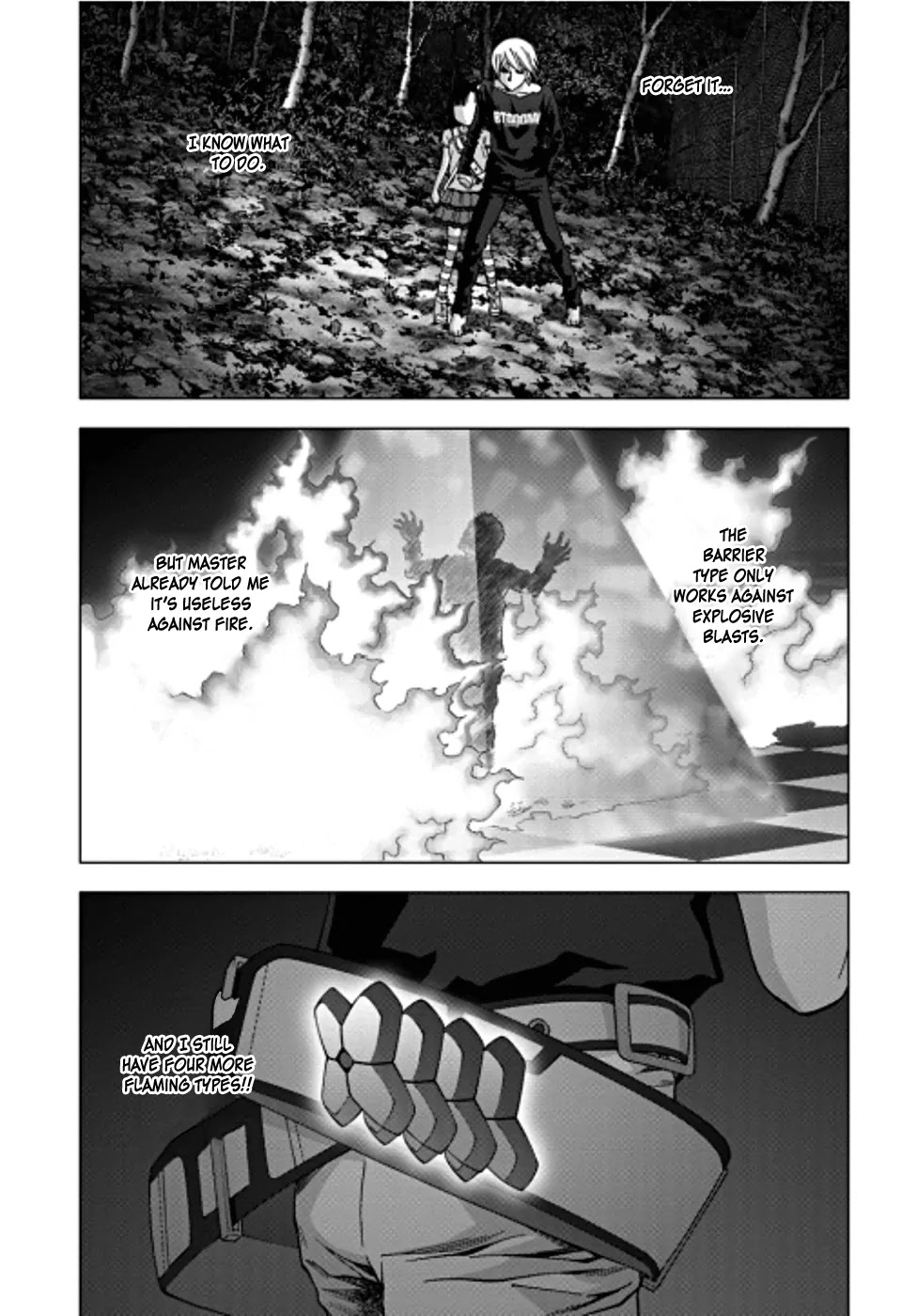Btooom! Chapter 73 page 8 - Chapter 73: Dying Curse