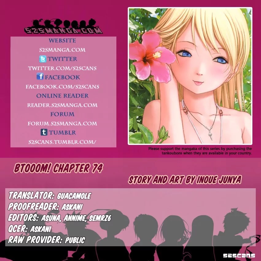 Btooom! Chapter 74 page 1 - Chapter 74: Underwater