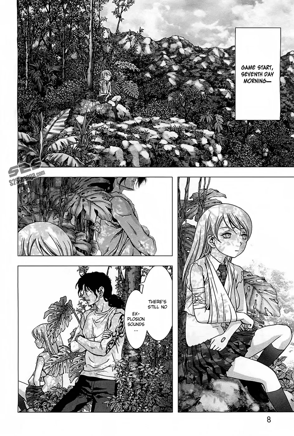 Btooom! Chapter 74 page 11 - Chapter 74: Underwater