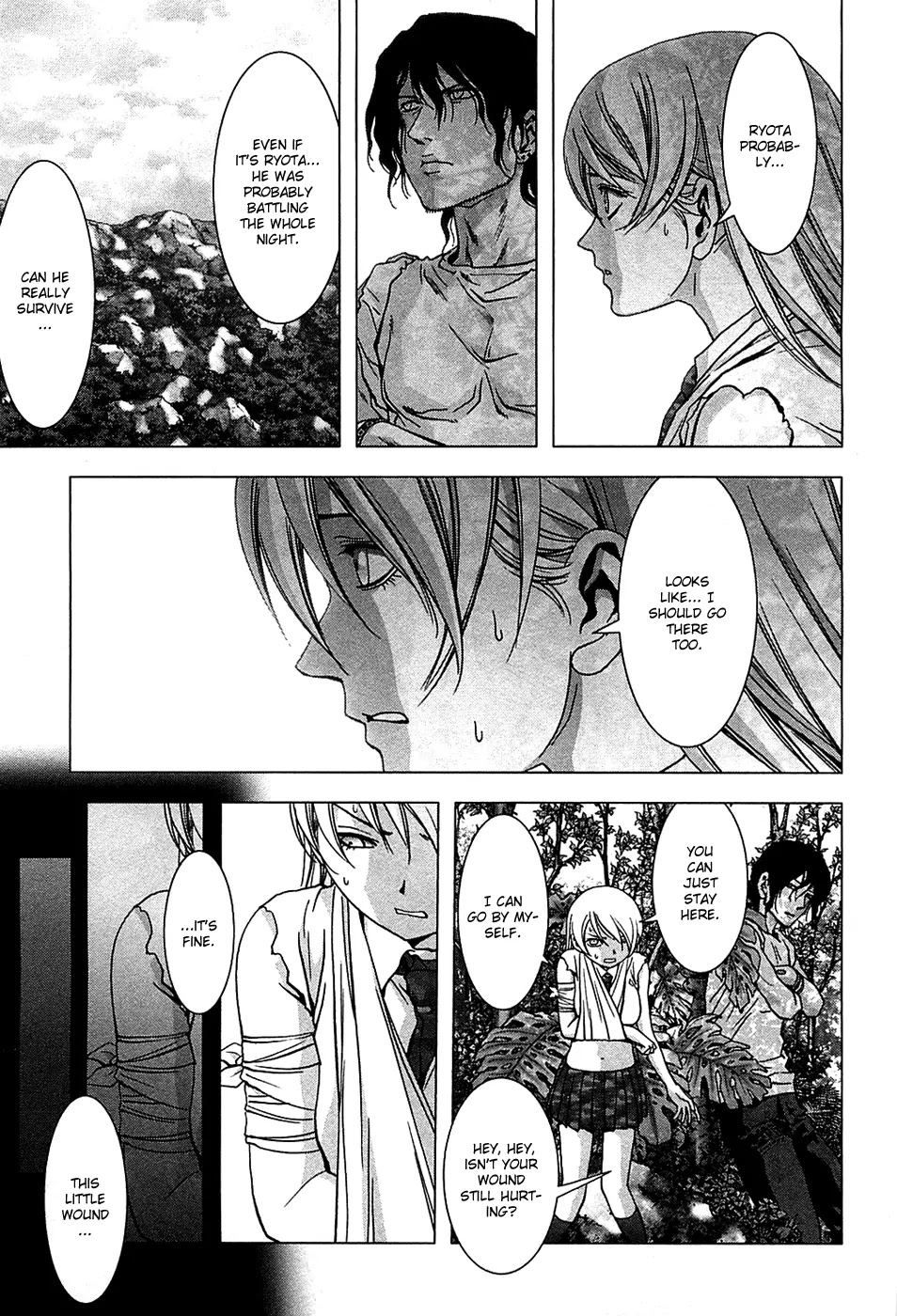 Btooom! Chapter 74 page 12 - Chapter 74: Underwater