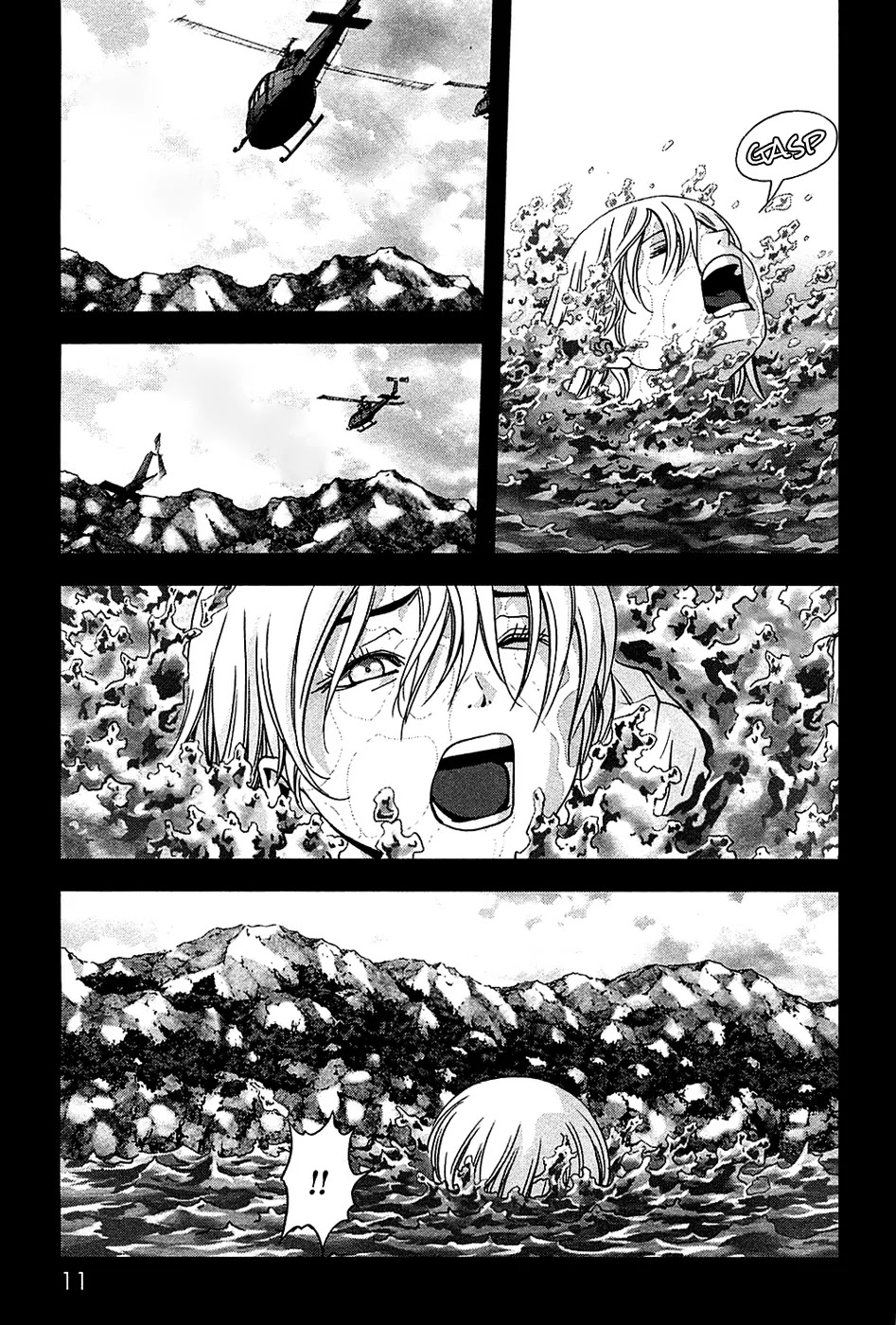 Btooom! Chapter 74 page 14 - Chapter 74: Underwater