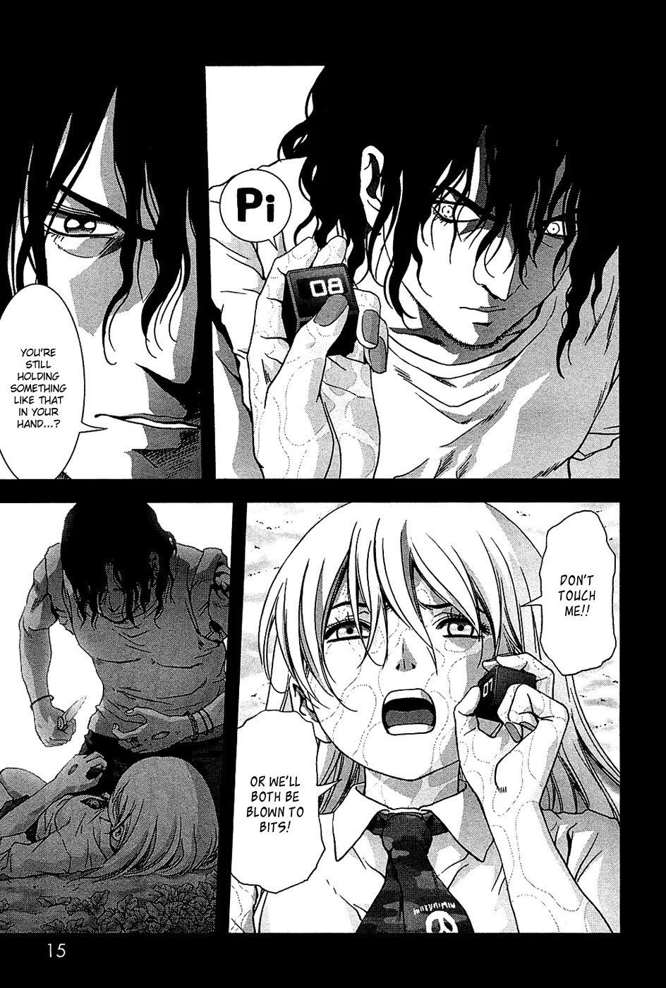 Btooom! Chapter 74 page 18 - Chapter 74: Underwater