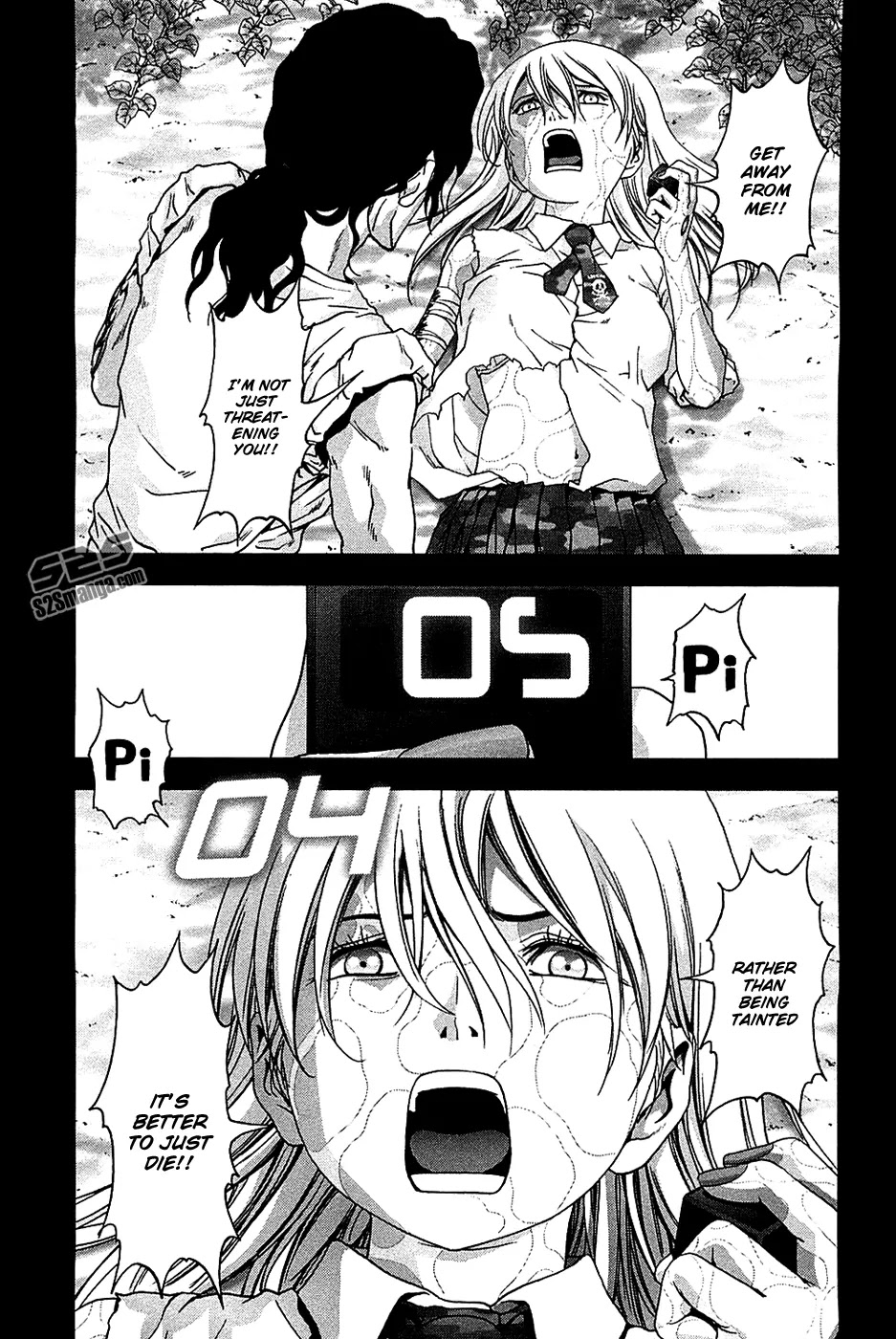 Btooom! Chapter 74 page 19 - Chapter 74: Underwater