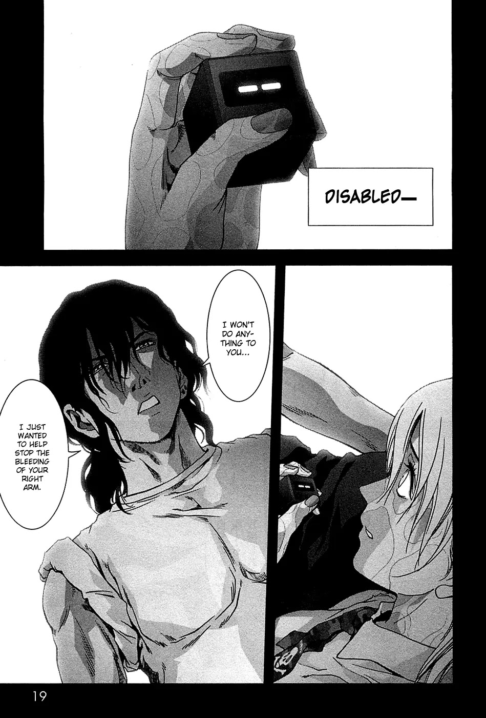 Btooom! Chapter 74 page 22 - Chapter 74: Underwater