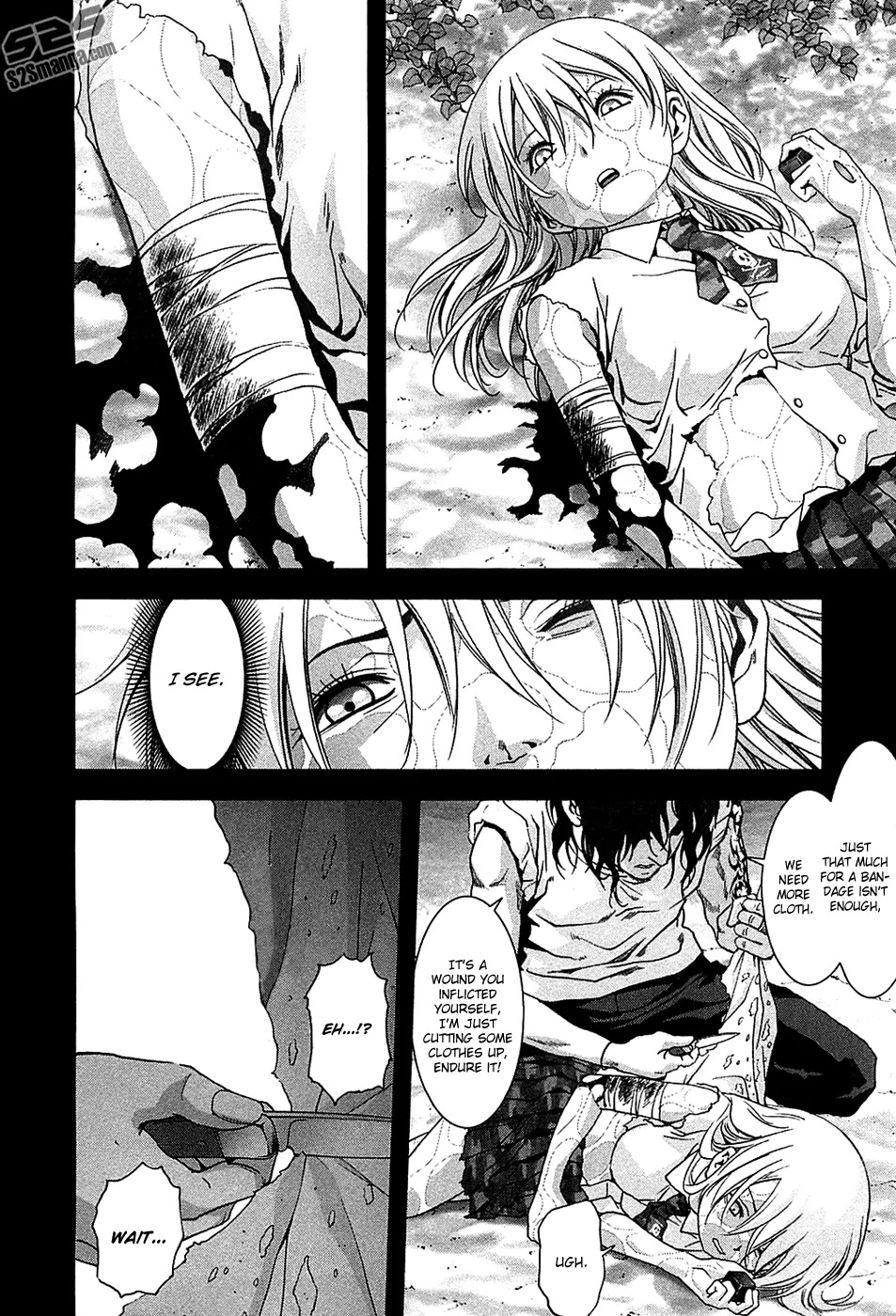 Btooom! Chapter 74 page 23 - Chapter 74: Underwater