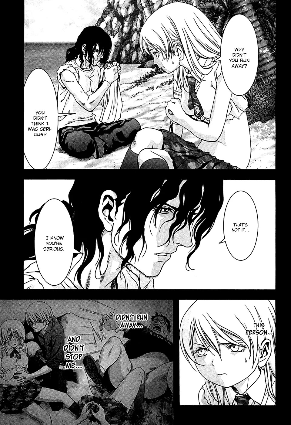 Btooom! Chapter 74 page 24 - Chapter 74: Underwater