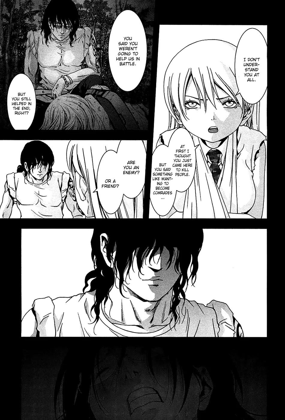 Btooom! Chapter 74 page 26 - Chapter 74: Underwater