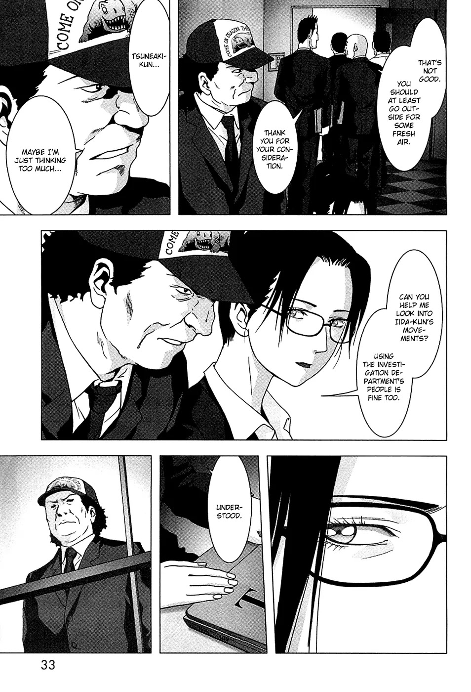 Btooom! Chapter 74 page 36 - Chapter 74: Underwater