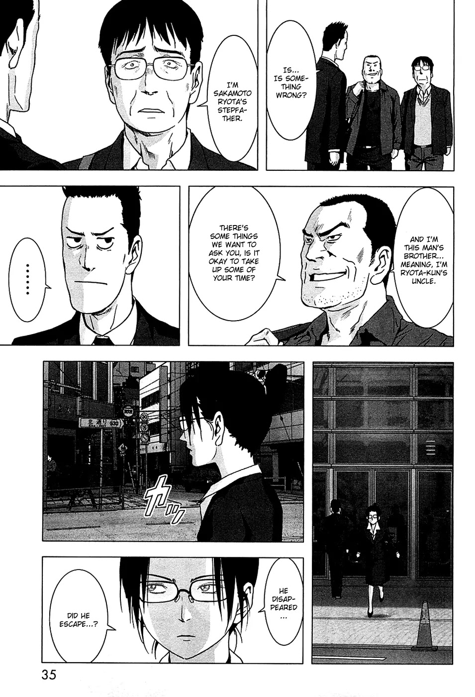 Btooom! Chapter 74 page 38 - Chapter 74: Underwater