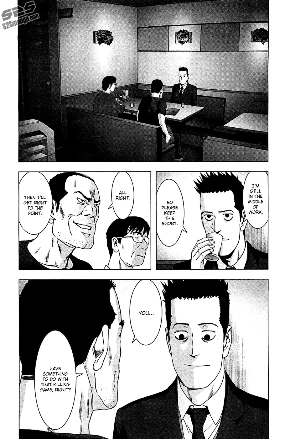 Btooom! Chapter 74 page 39 - Chapter 74: Underwater