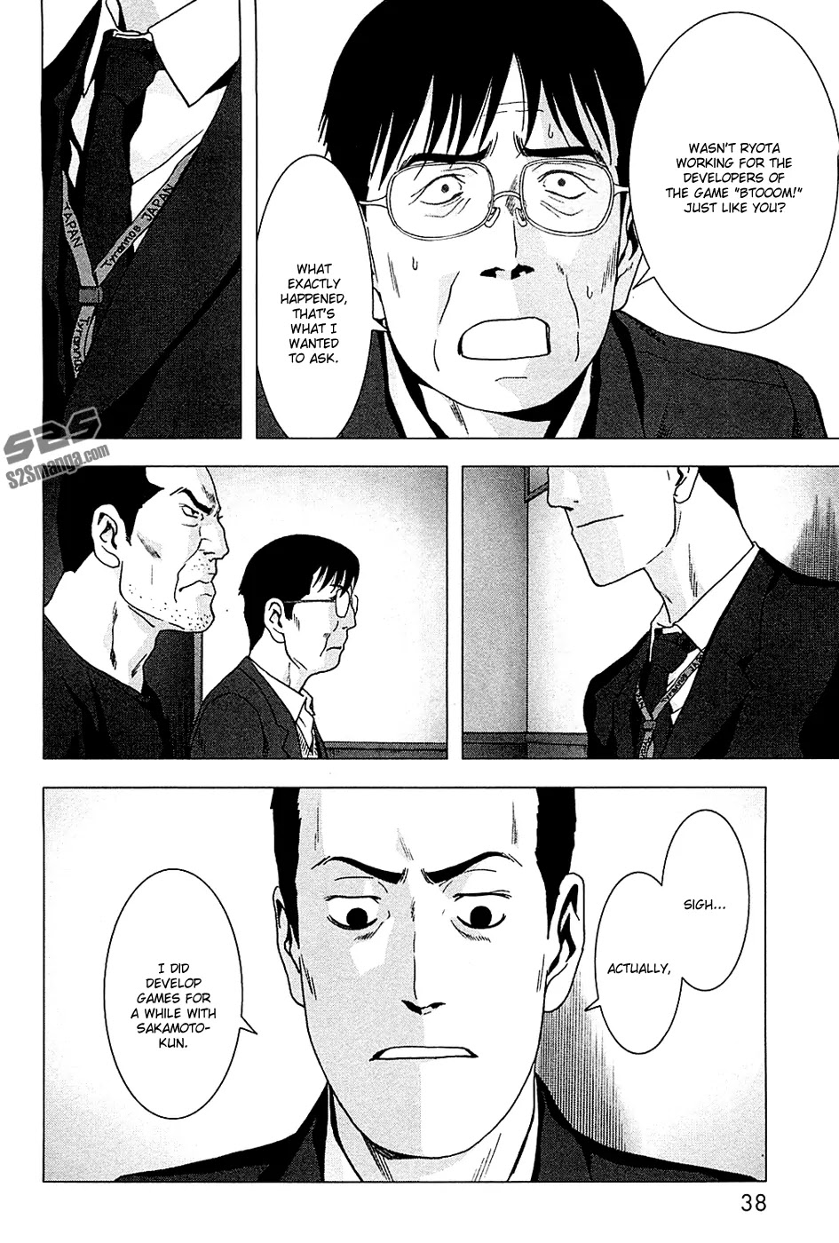 Btooom! Chapter 74 page 41 - Chapter 74: Underwater