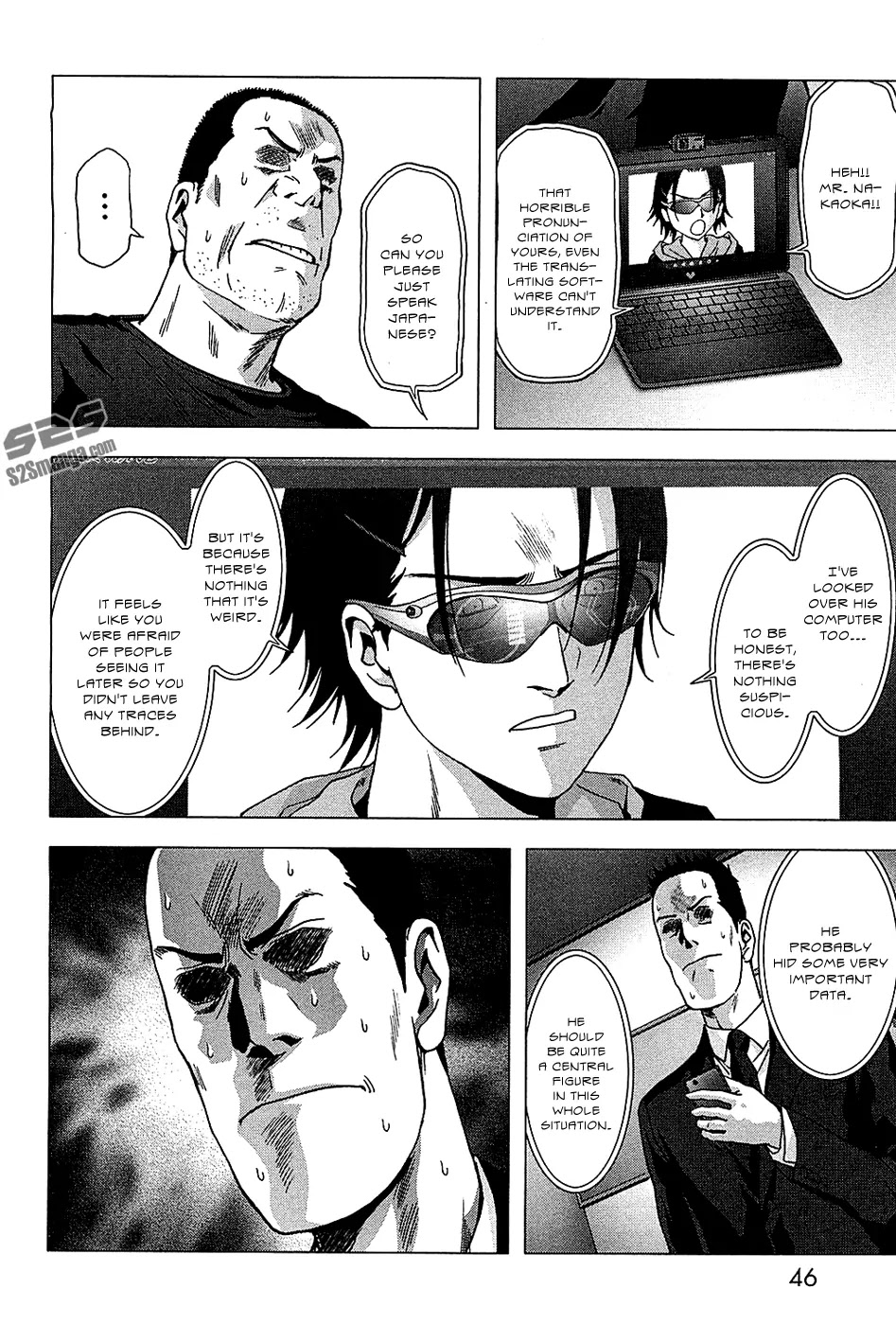 Btooom! Chapter 74 page 49 - Chapter 74: Underwater
