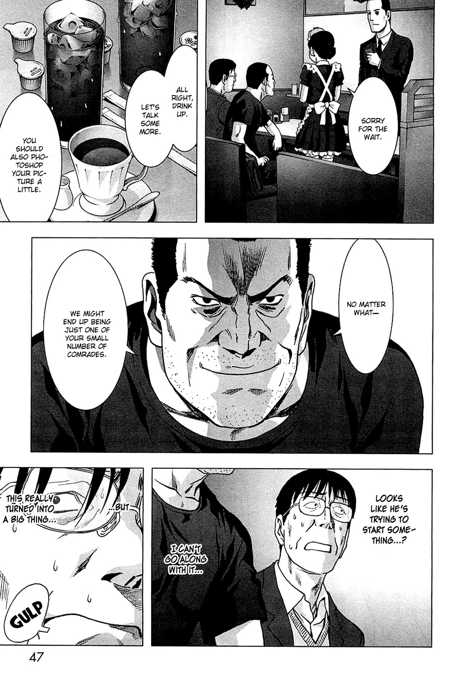 Btooom! Chapter 74 page 50 - Chapter 74: Underwater