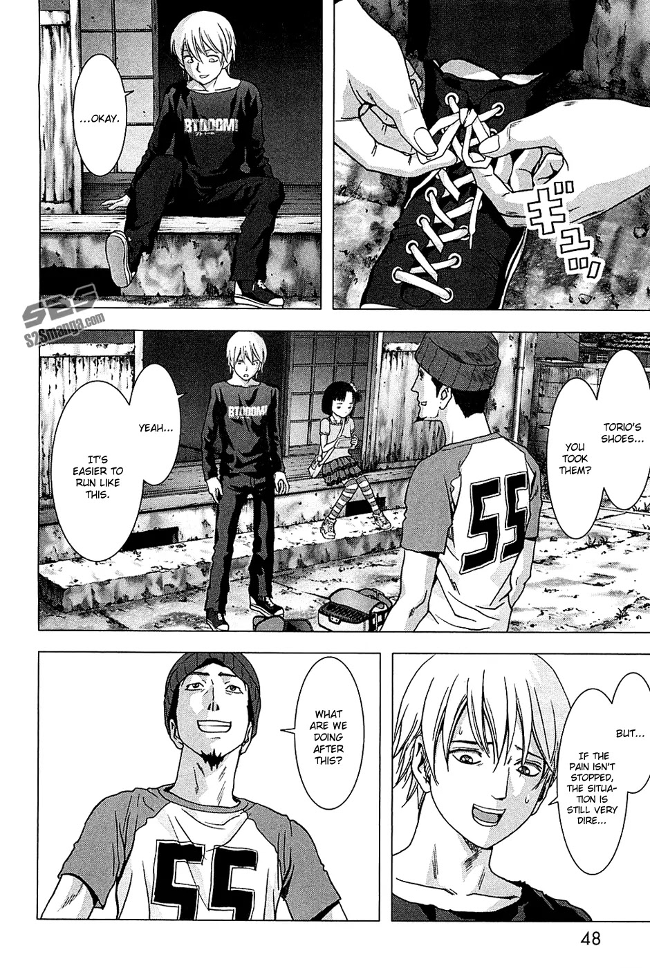 Btooom! Chapter 74 page 51 - Chapter 74: Underwater