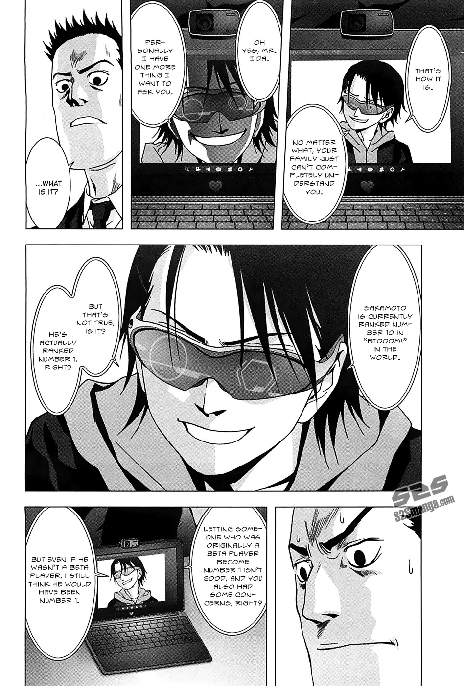 Btooom! Chapter 75 page 11 - Chapter 75: Hacker of Justice