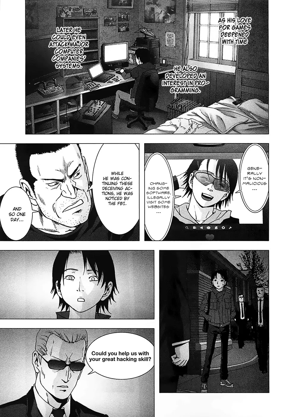 Btooom! Chapter 75 page 6 - Chapter 75: Hacker of Justice