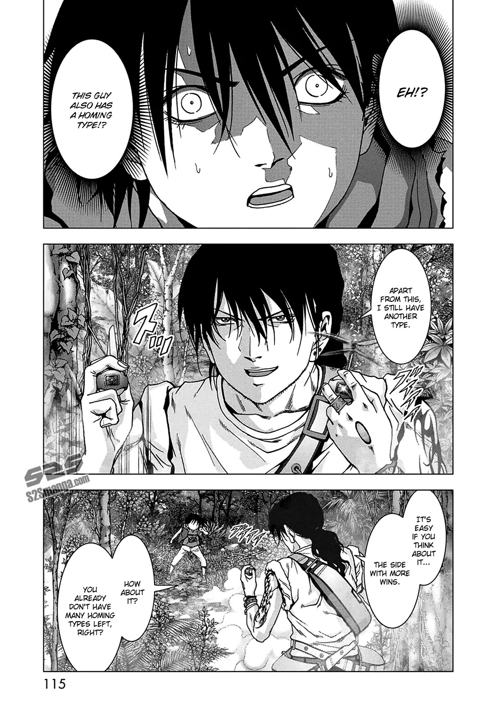 Btooom! Chapter 76 page 17 - Chapter 76: New Rules