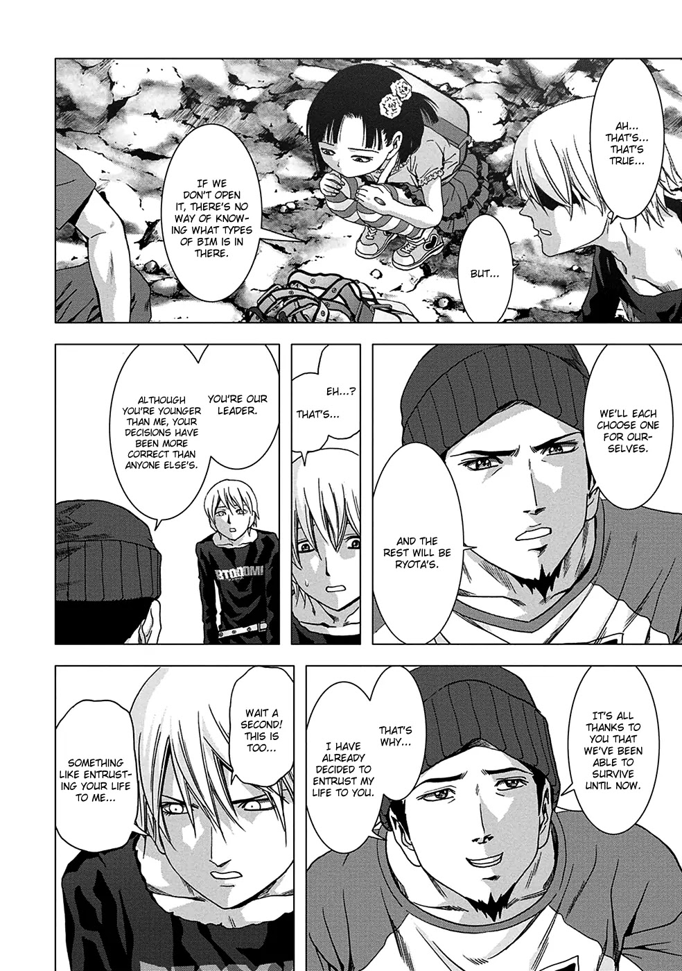 Btooom! Chapter 76 page 36 - Chapter 76: New Rules