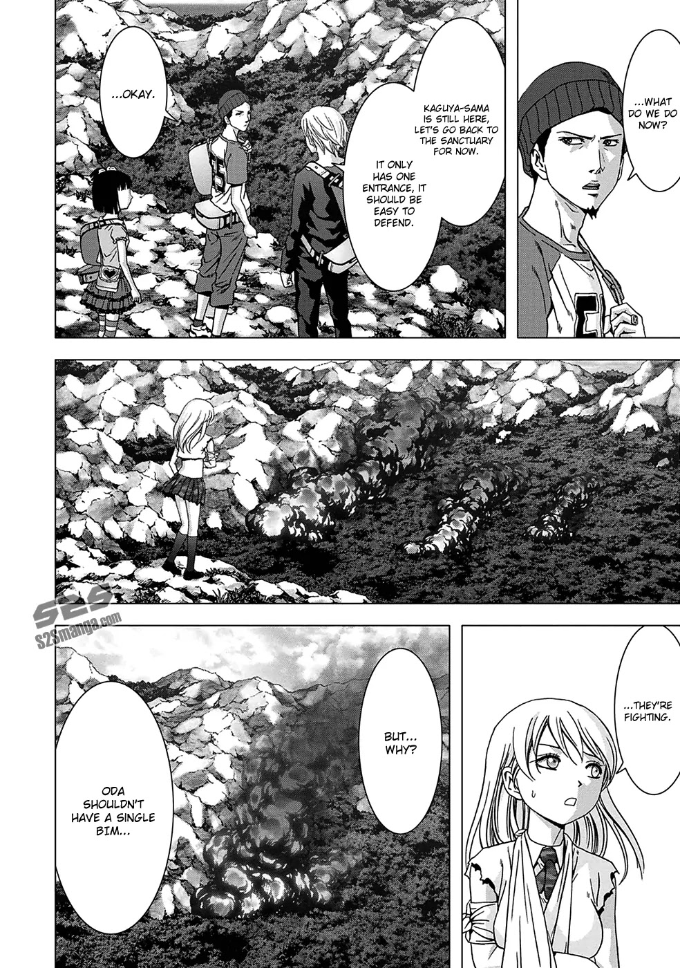 Btooom! Chapter 77 page 33 - Chapter 77: Rule Changes