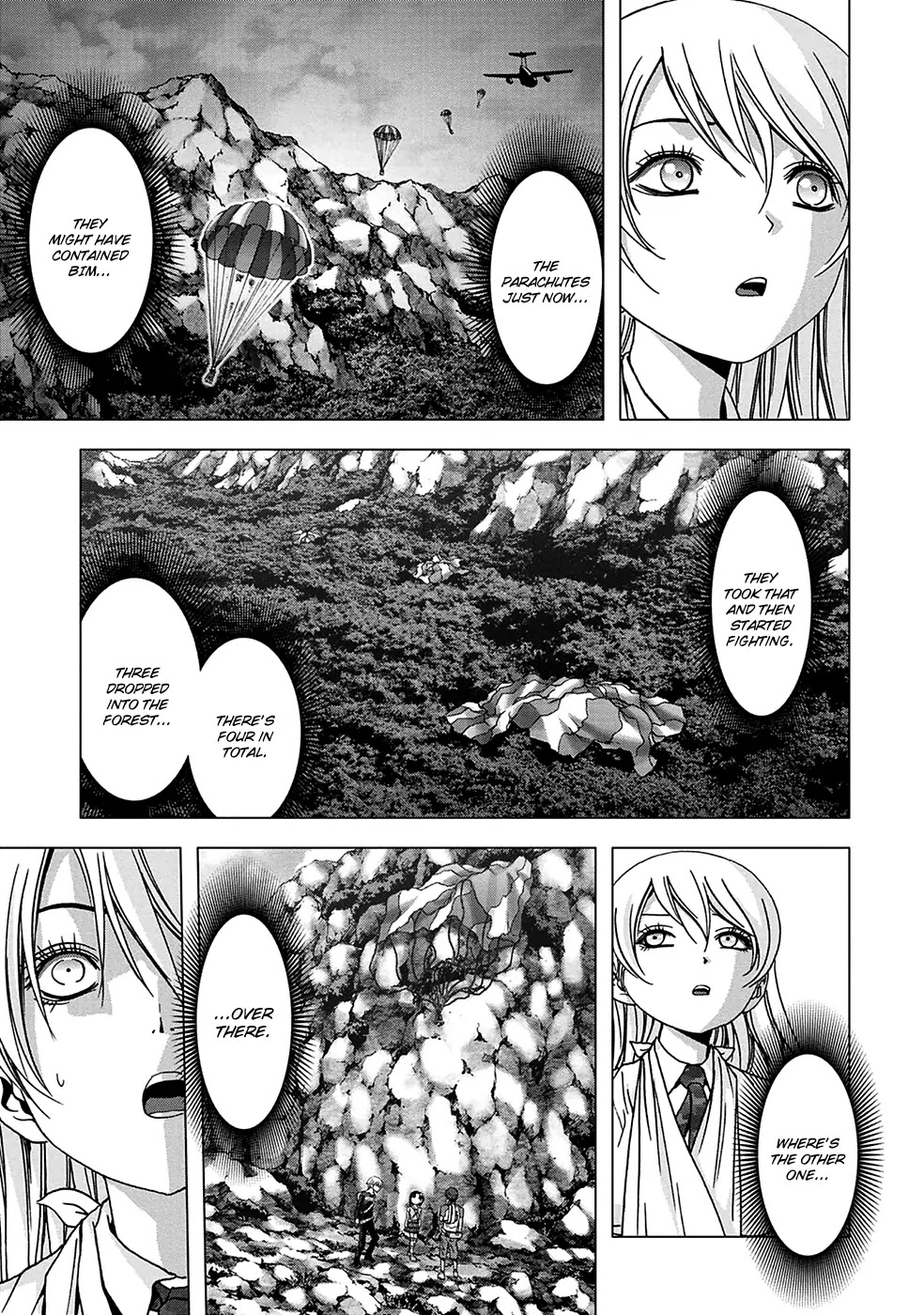 Btooom! Chapter 77 page 34 - Chapter 77: Rule Changes