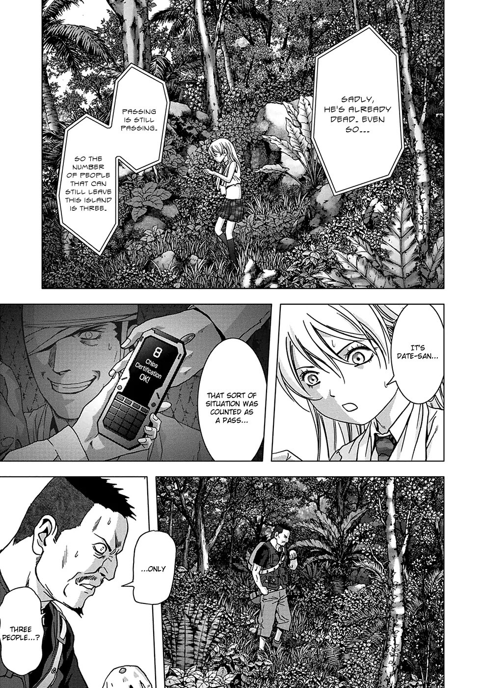 Btooom! Chapter 77 page 42 - Chapter 77: Rule Changes