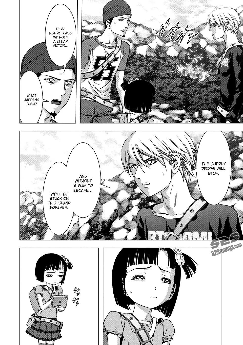 Btooom! Chapter 78 page 23 - Chapter 78: Instability