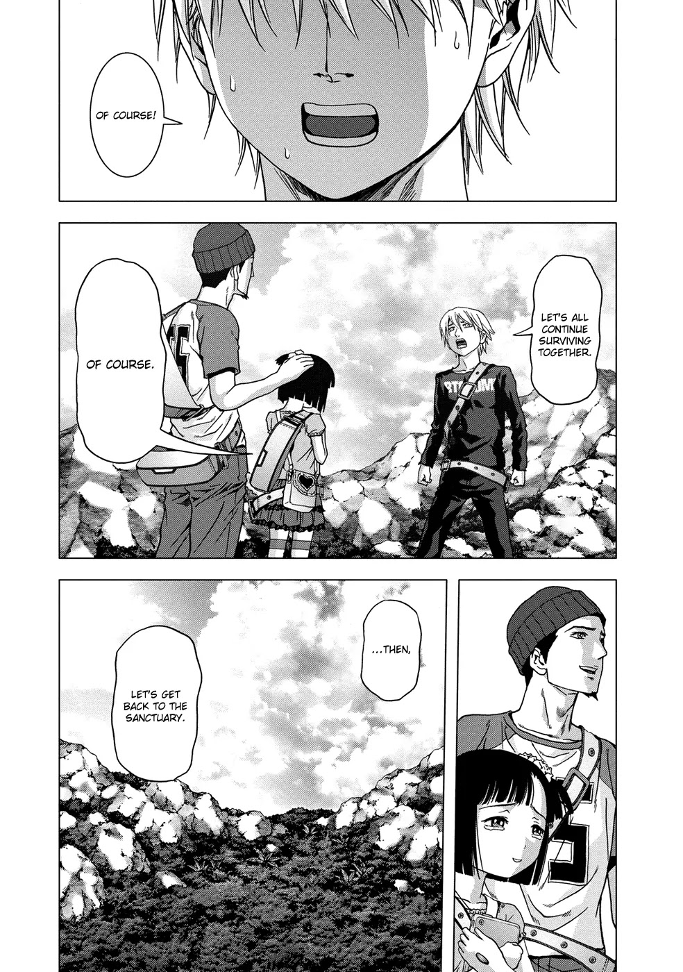 Btooom! Chapter 78 page 28 - Chapter 78: Instability