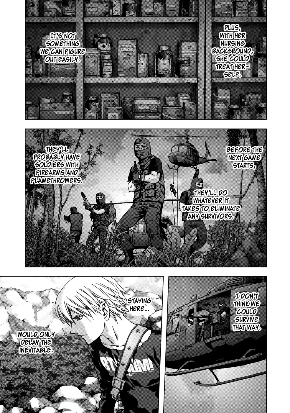 Btooom! Chapter 78 page 30 - Chapter 78: Instability