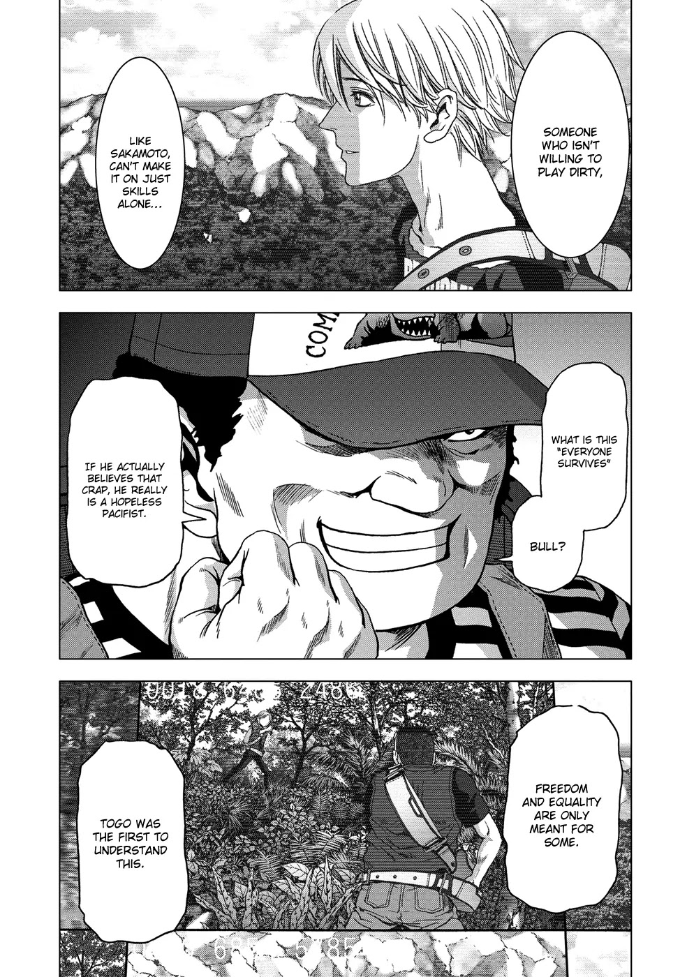 Btooom! Chapter 78 page 36 - Chapter 78: Instability