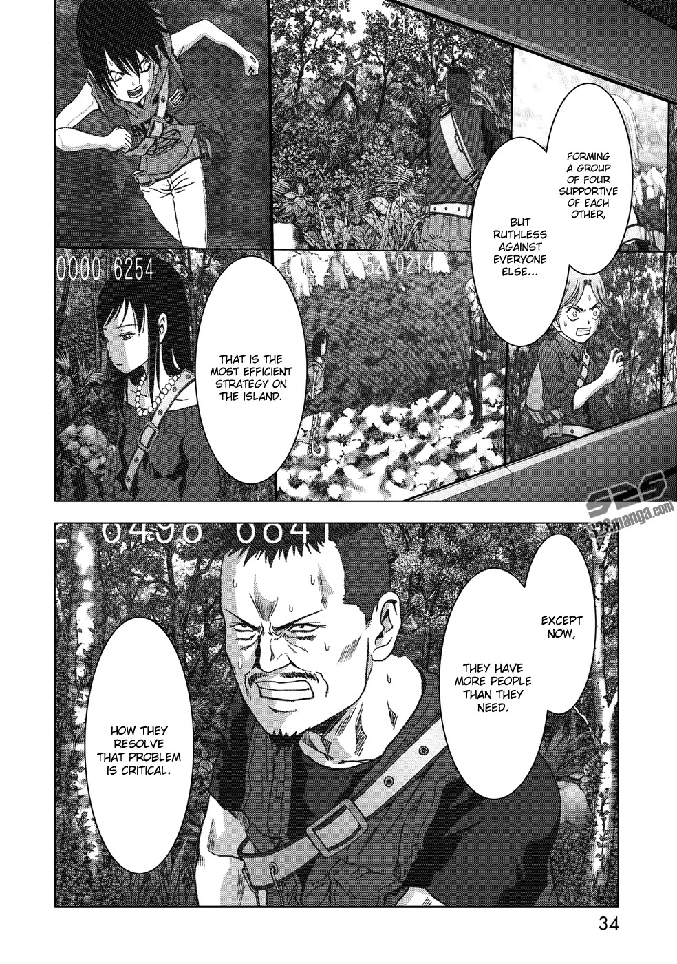 Btooom! Chapter 78 page 37 - Chapter 78: Instability