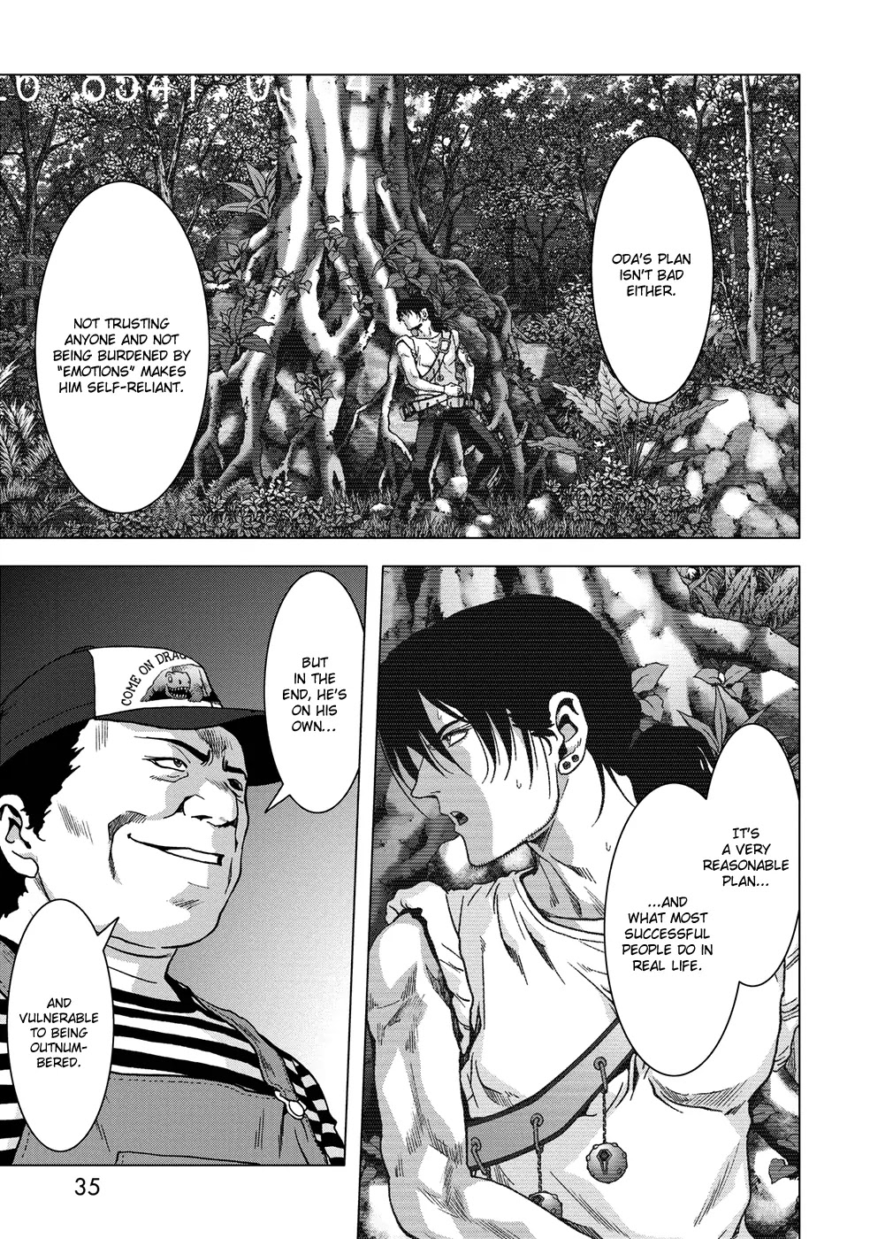 Btooom! Chapter 78 page 38 - Chapter 78: Instability