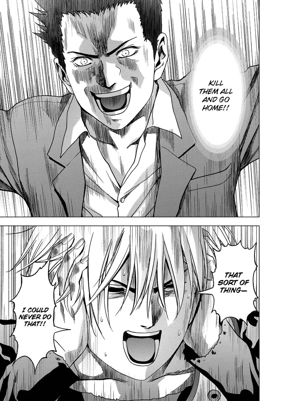 Btooom! Chapter 78 page 48 - Chapter 78: Instability
