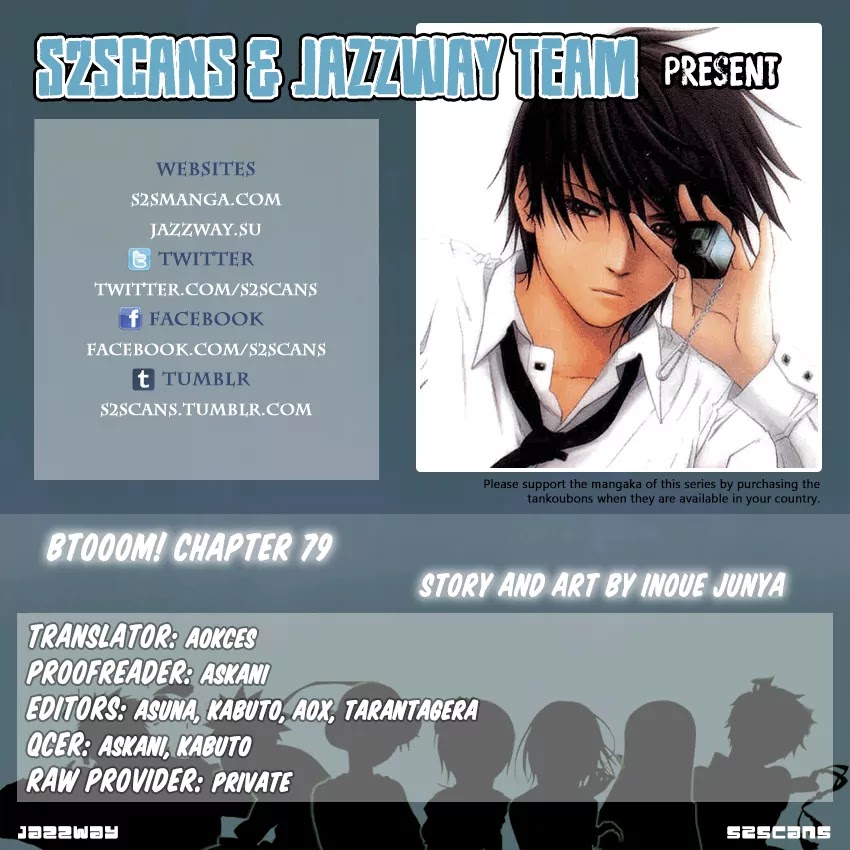 Btooom! Chapter 79 page 1 - Chapter 79: Will to Live • Death Wish