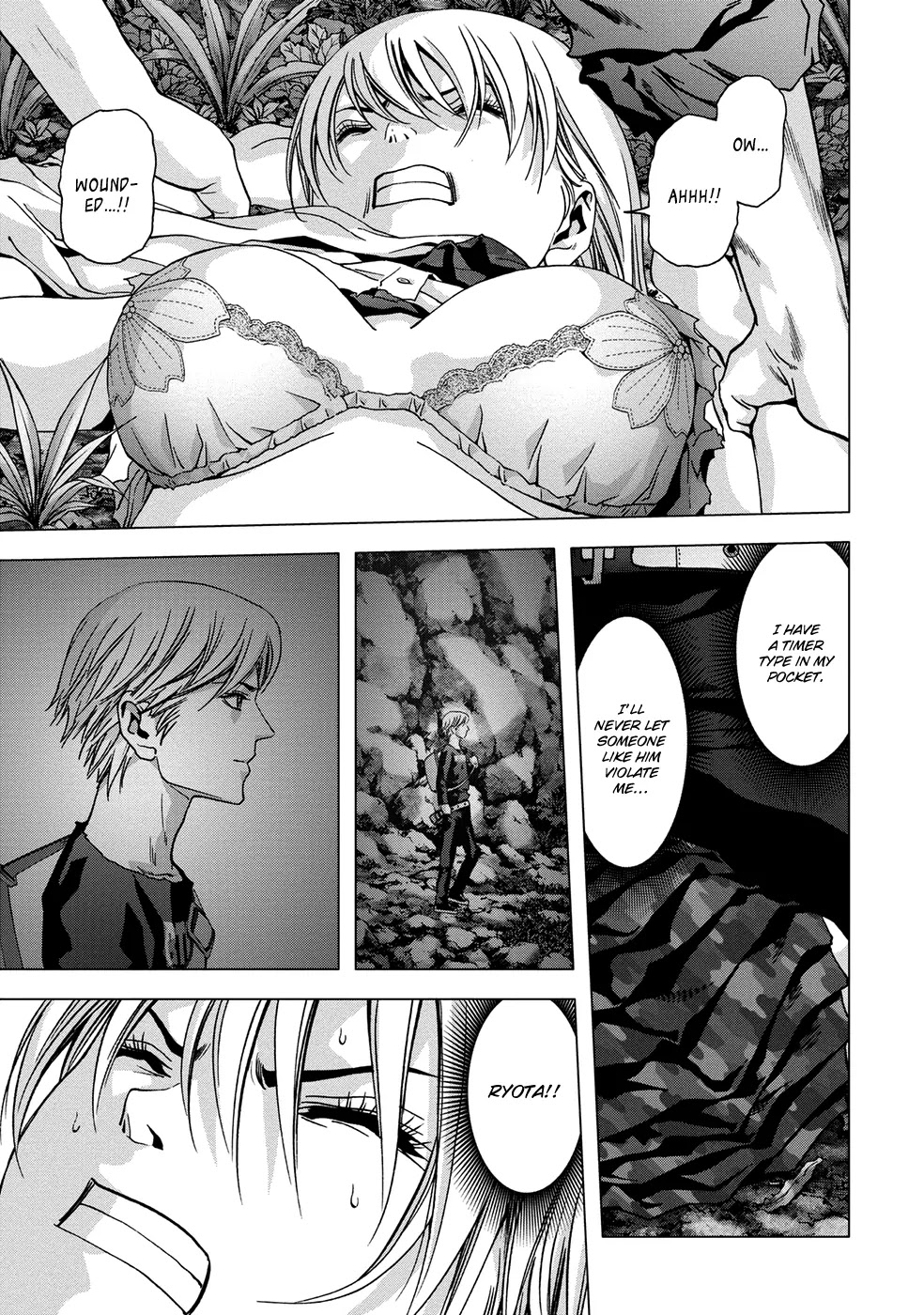 Btooom! Chapter 79 page 10 - Chapter 79: Will to Live • Death Wish
