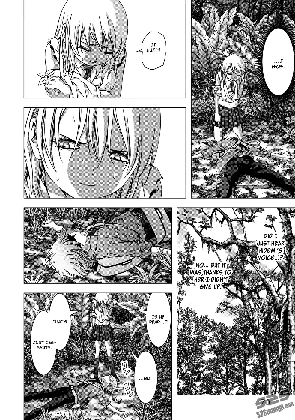 Btooom! Chapter 79 page 19 - Chapter 79: Will to Live • Death Wish