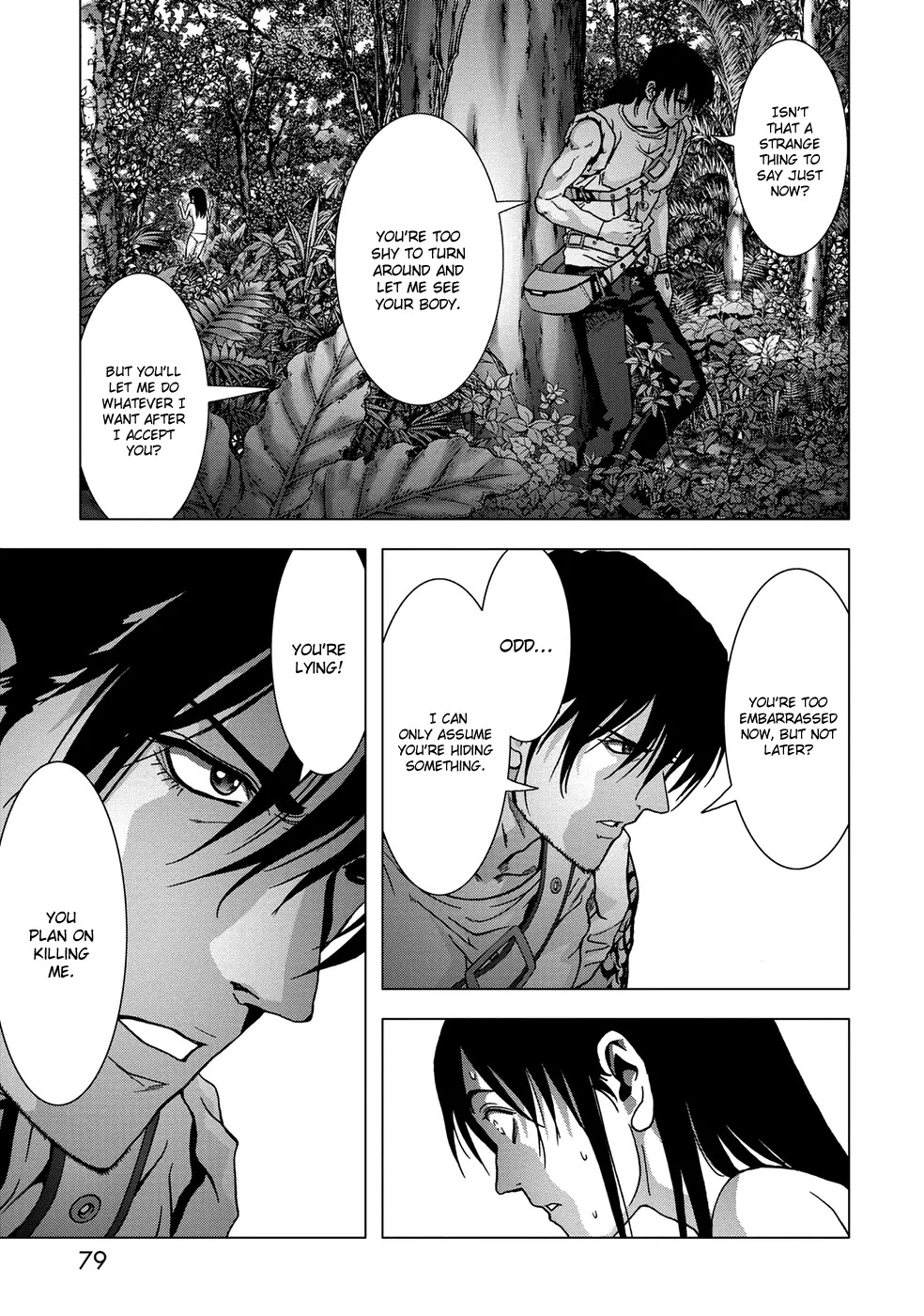 Btooom! Chapter 79 page 28 - Chapter 79: Will to Live • Death Wish
