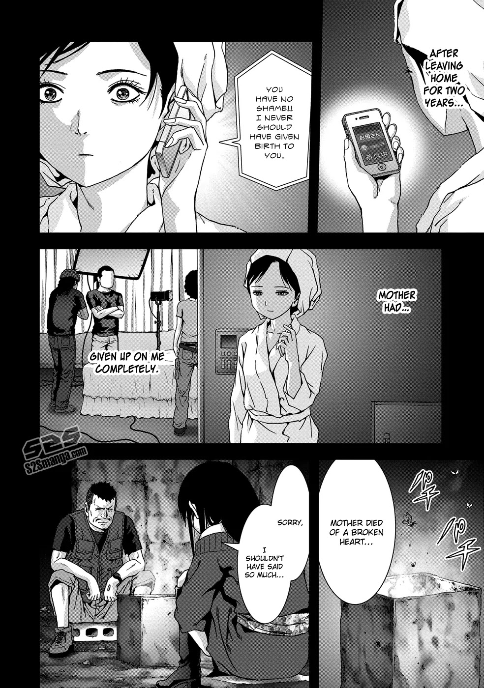 Btooom! Chapter 79 page 35 - Chapter 79: Will to Live • Death Wish